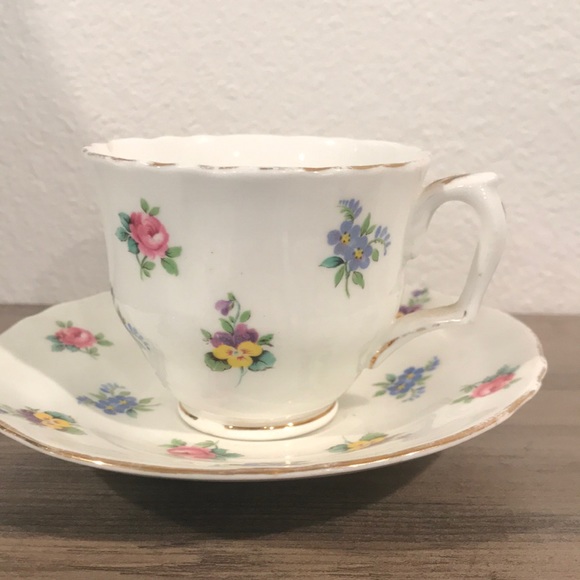 Crown Vintage Other - Vintage Cup & Saucer